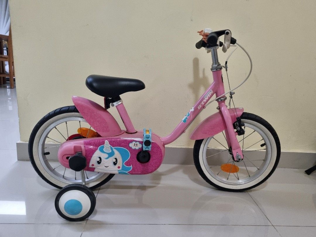 Decathlon 500 14 Inch Bike 3 5 Years Unicorn Sports Equipment