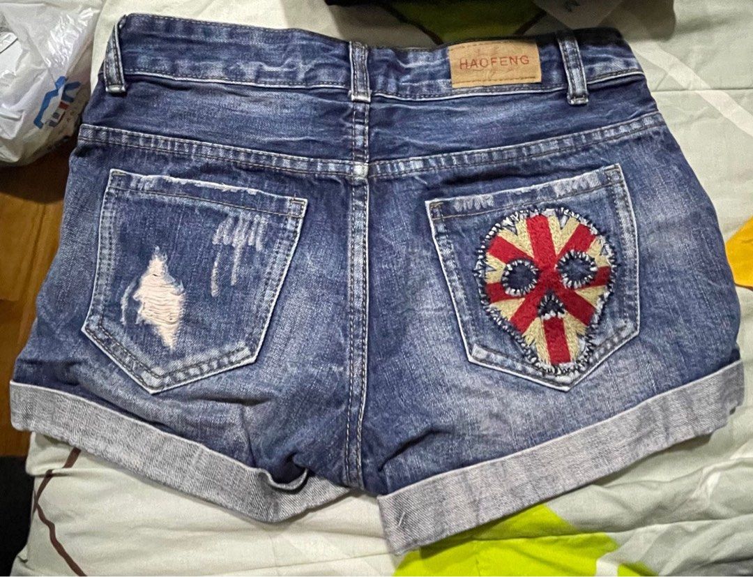 Rebel flag hotsell jean shorts