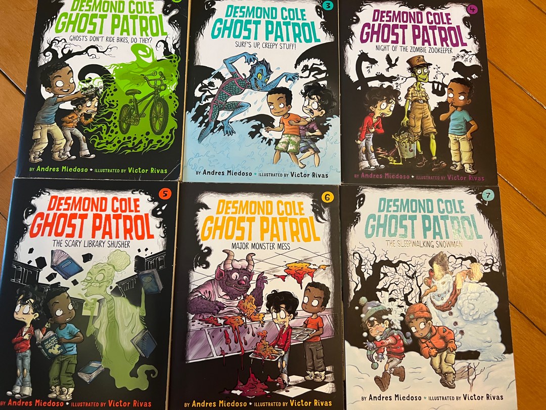 Desmond Cole Ghost Patrol, 興趣及遊戲, 書本 & 文具, 小說 & 故事書 - Carousell