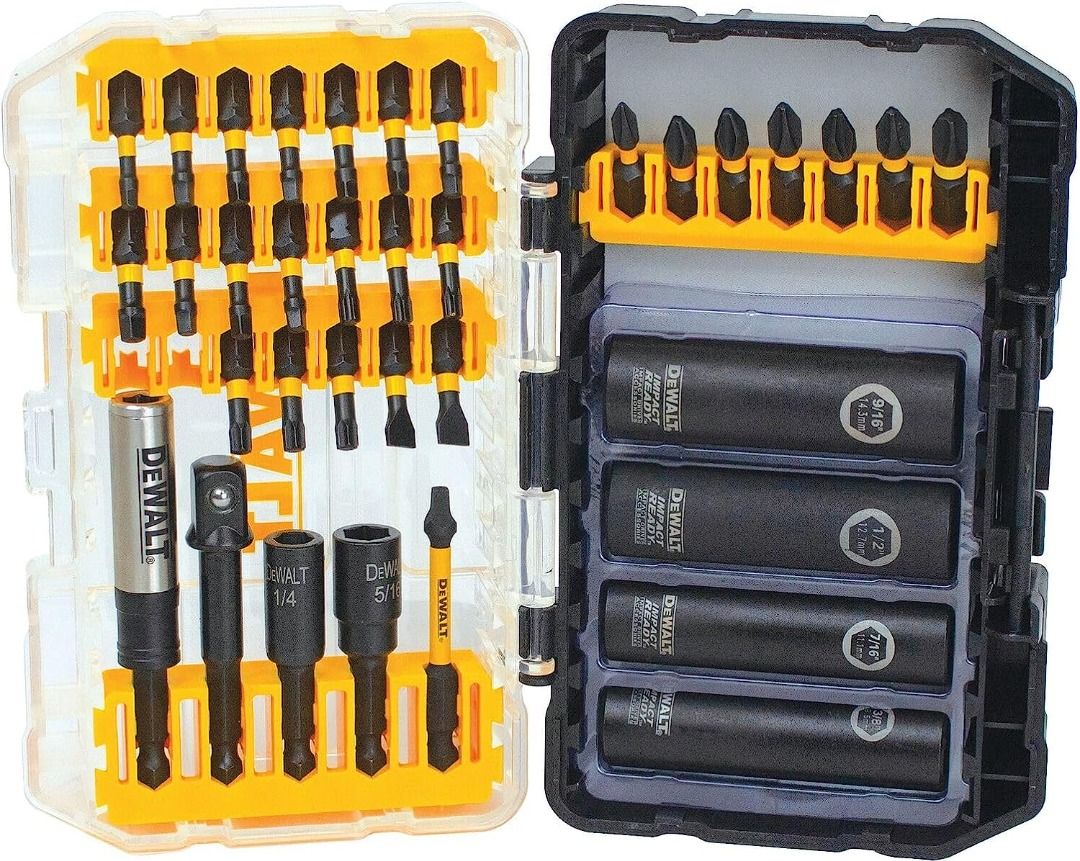 DEWALT DWA2T35IR 35 Piece IMPACT READY FlexTorq Screwdriving Bit Set Furniture Home Living Home Improvement Organisation Home Improvement Tools Accessories on Carousell