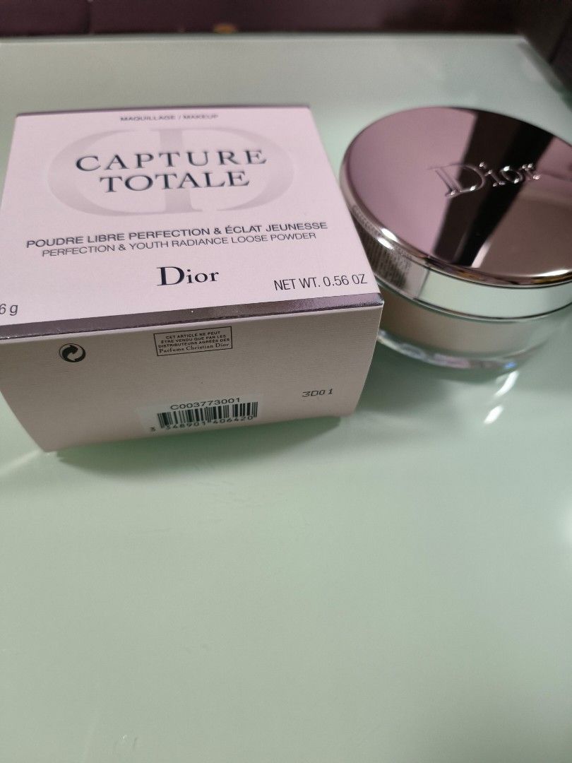 Dior capture totale perfection youth radiance loose powder 001 16g