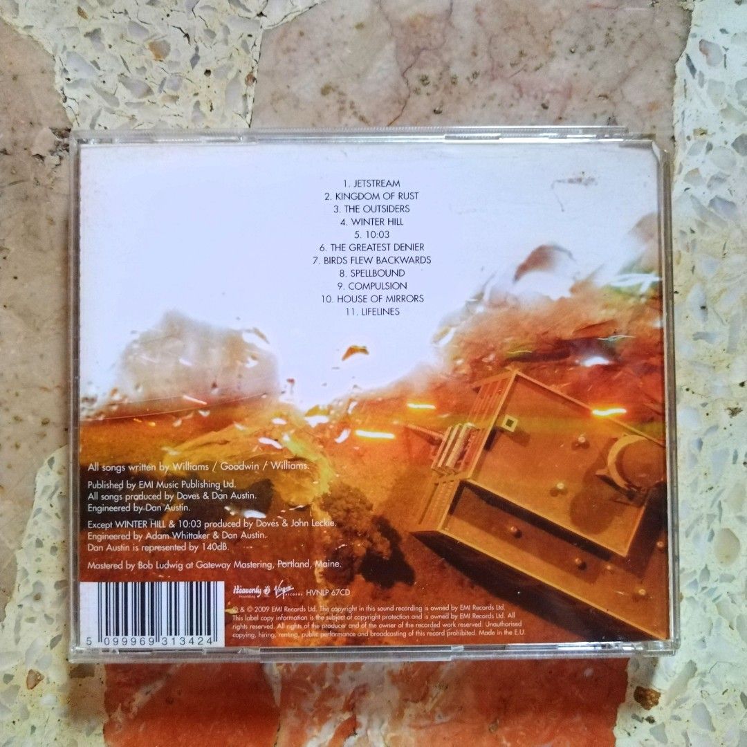 Doves kingdom of rust cd album on carousell