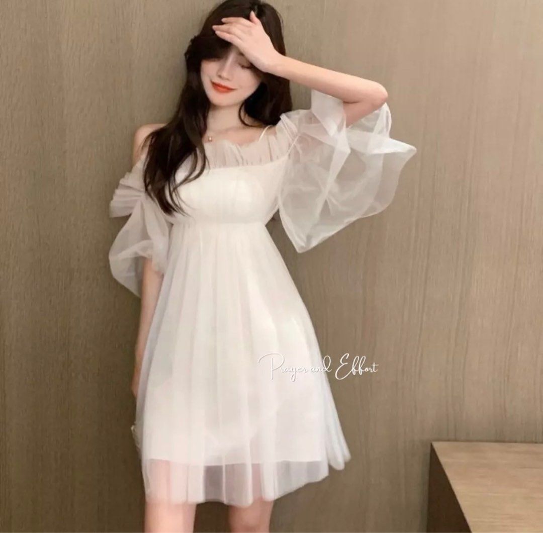 Dress CHRISTA Dres Sabrina Irise Wanita korea A Line Bodycon Maxi