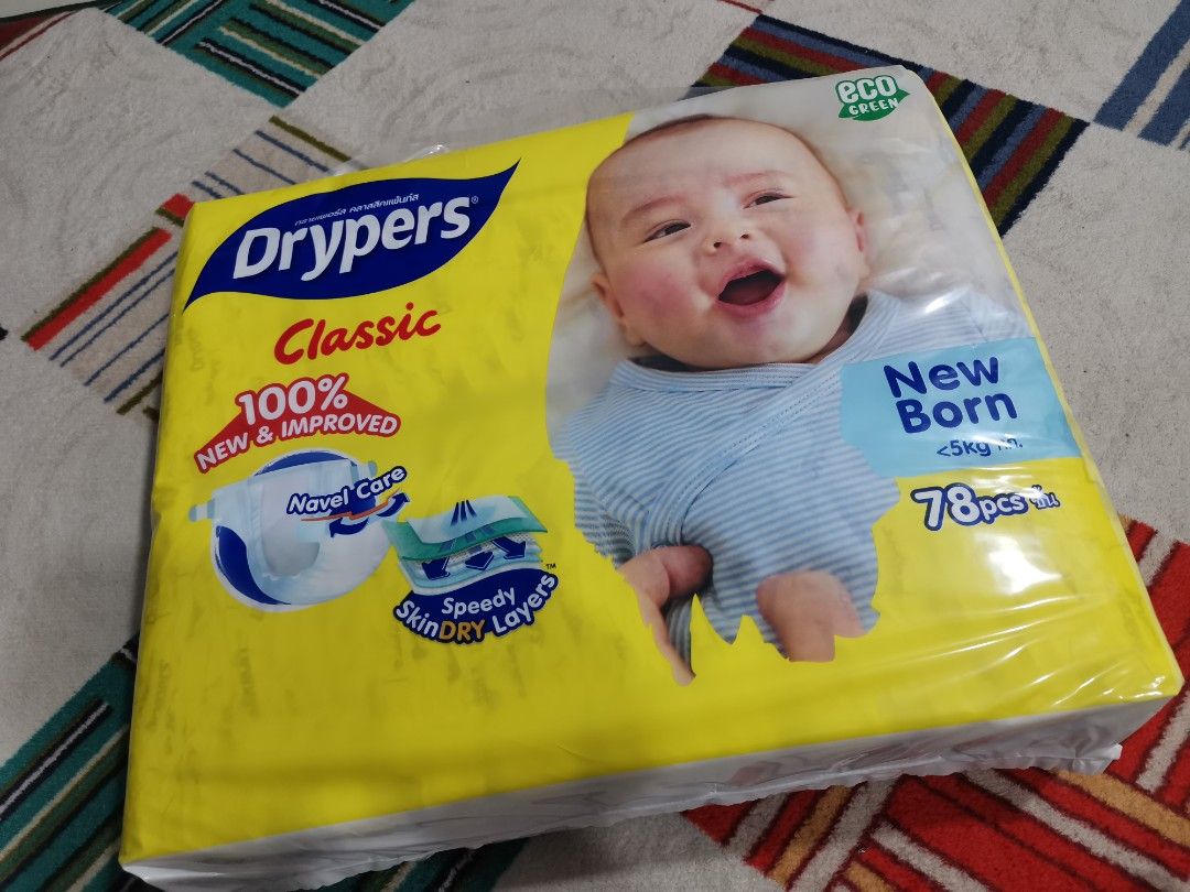 Drypers classic newborn shop