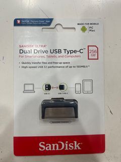 DUAL DRIVE USB TYPE C OTG 256GB