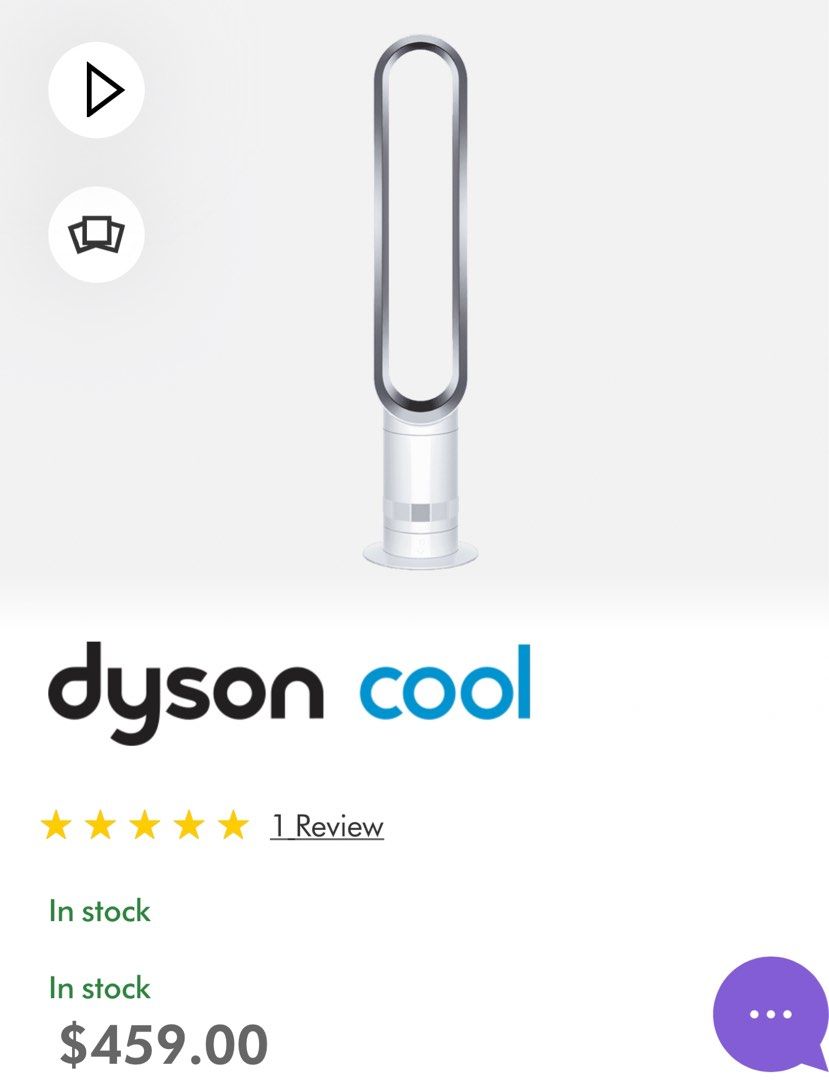 Dyson AM07 Furniture Home Living Lighting Fans Fans on