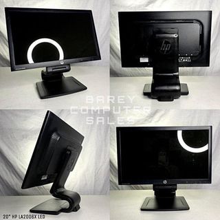 [F8]20" HP LA2006 Wide LED (1600 x 900) Rotatable Computer Desktop Monitor