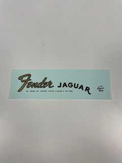 Fender Jaguar Decal