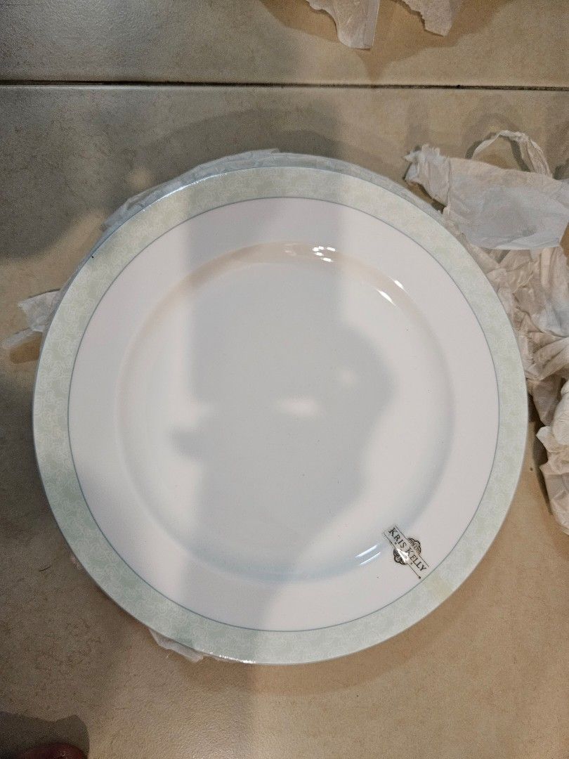 Fine Bones China plates, Furniture & Home Living, Kitchenware