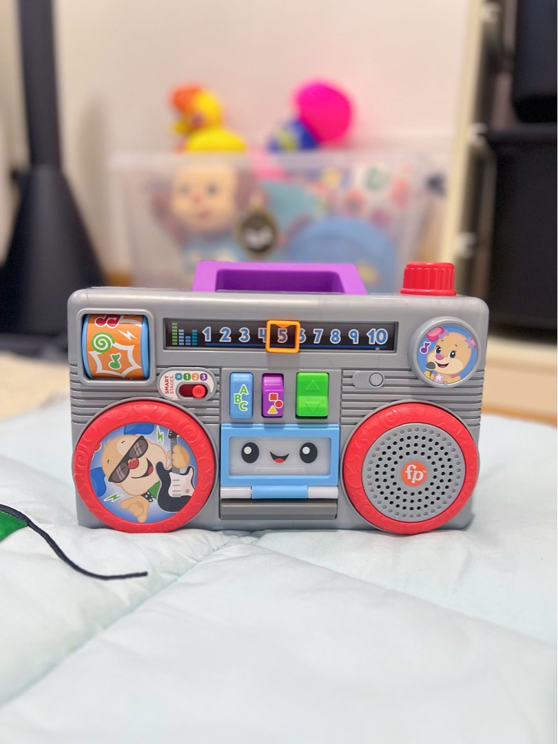 Fisher-Price Laugh & Learn Busy Boombox