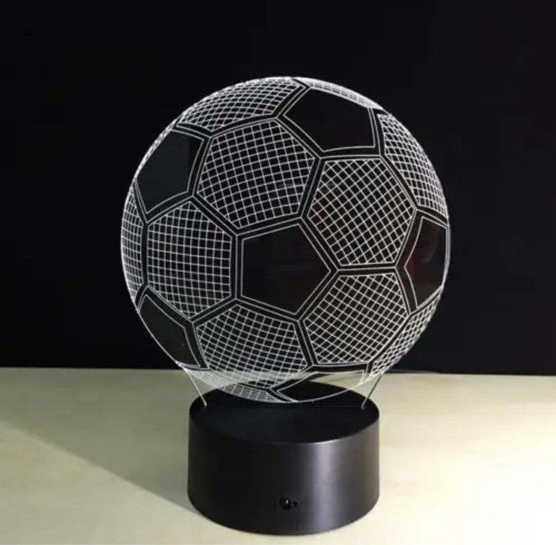 Football 3d illusion lamp hot sale