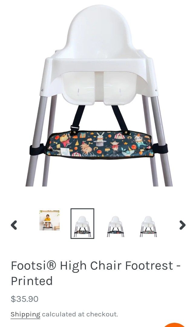FOOTSI highchair footrest Babies Kids Baby Nursery Kids