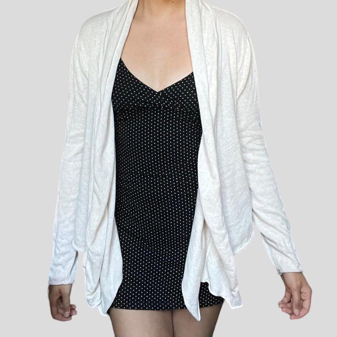 Draped open front cardigan forever 21 outlet