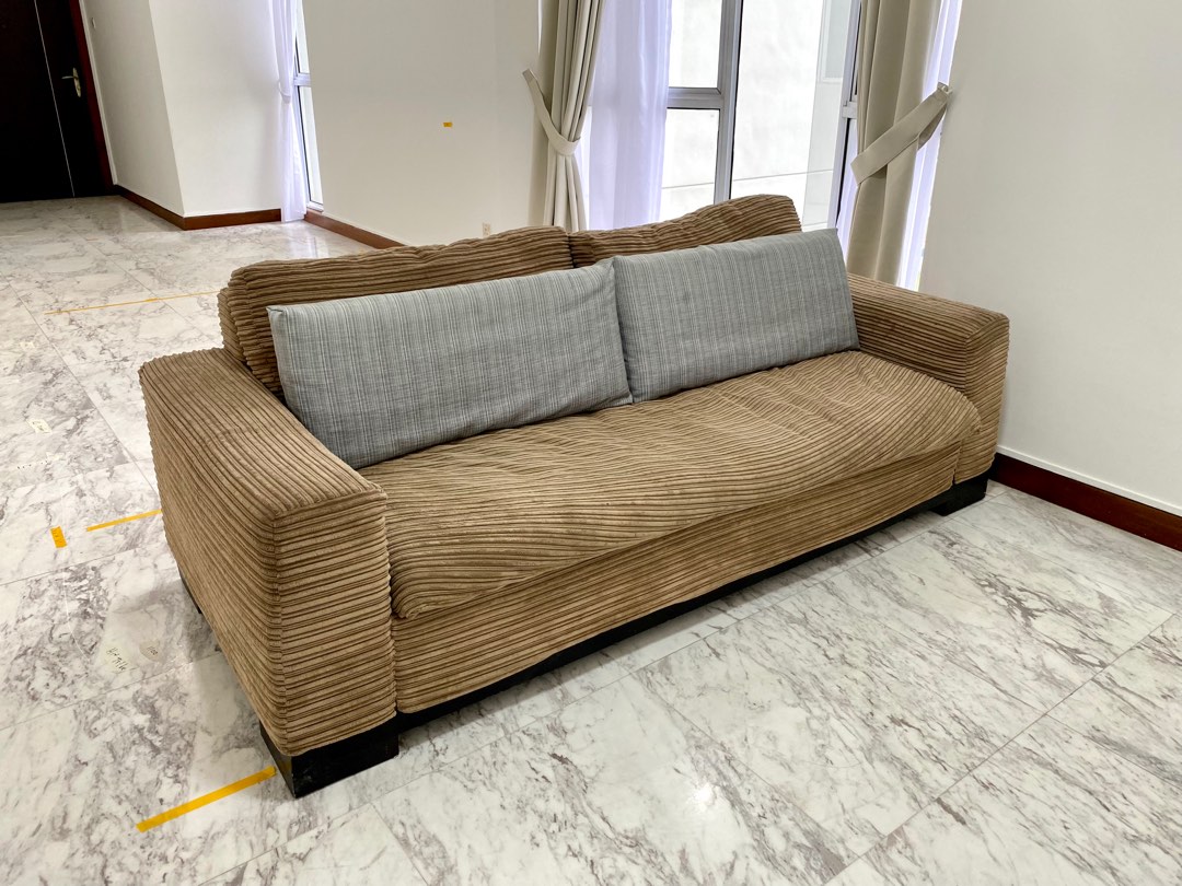 Free 3seater sofa! Collect today!, Furniture & Home Living, Furniture