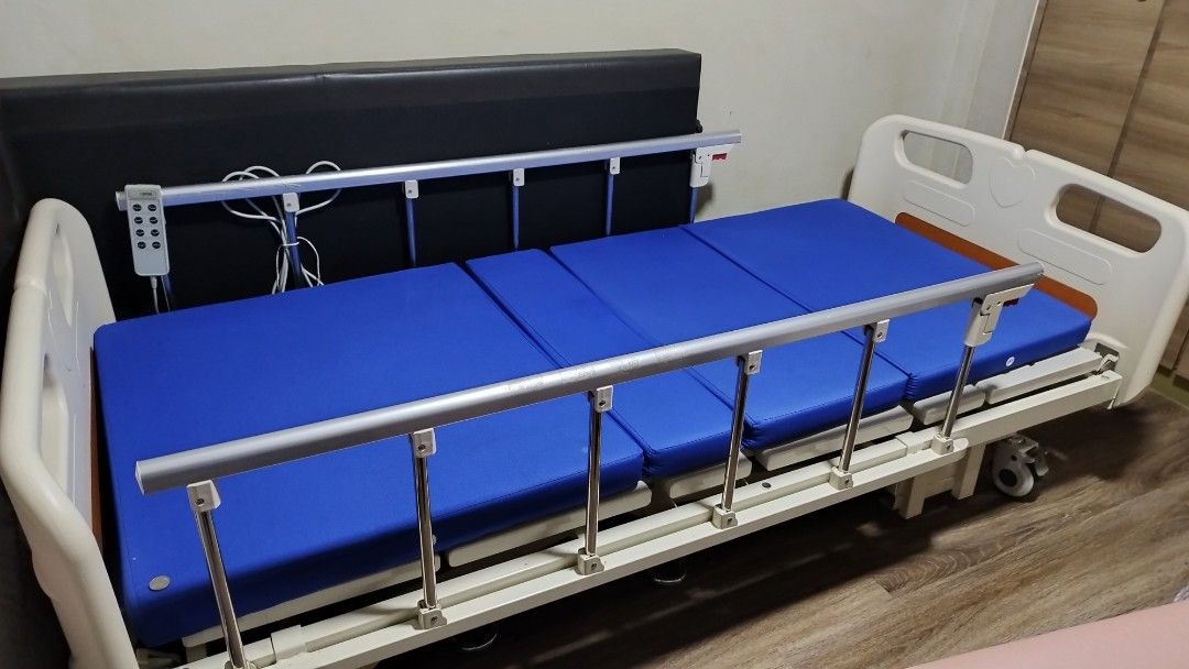 Free hospital bed, Furniture & Home Living, Furniture, Bed Frames