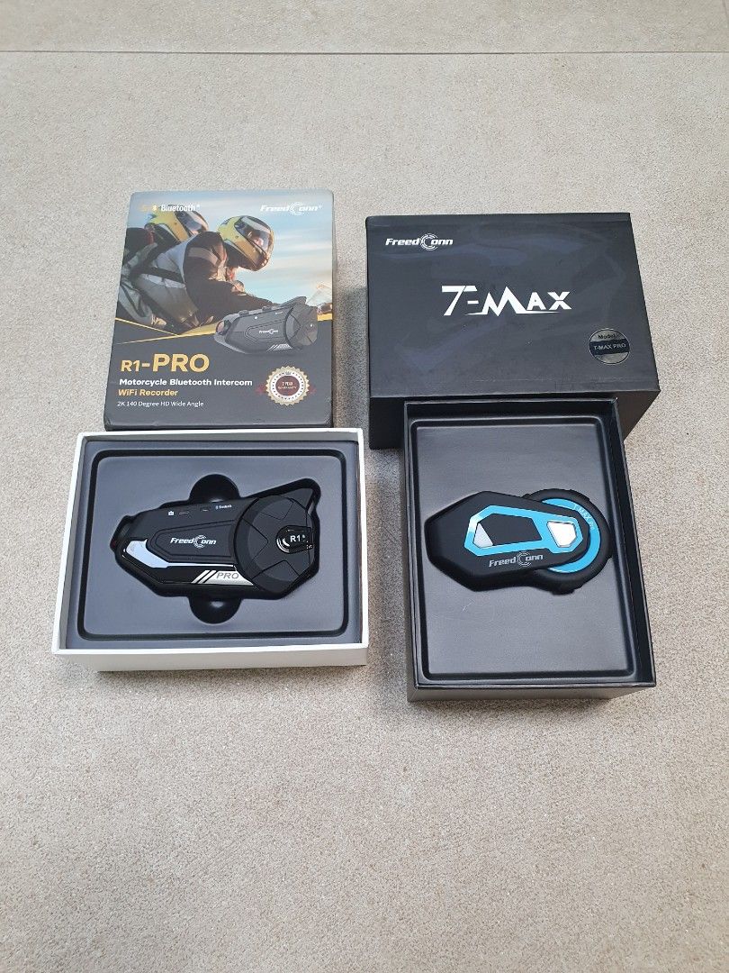 Freedconn R1 Pro Video Recording + Freedconn TMax PRO Rider + Pillion ...