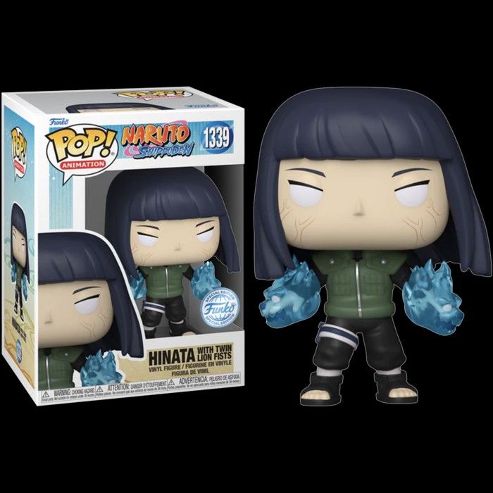 Funko Pop! Animation: Naruto: Shippuden - Hinata with Twin Lion Fists  #1339, Hobbies & Toys, Toys & Games on Carousell