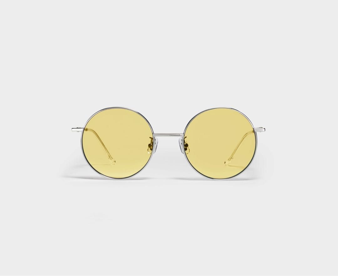 入荷nowオンラインストア Midnight Monsters Gentle Sun Women's Glasses, Tinted Yellow 小物