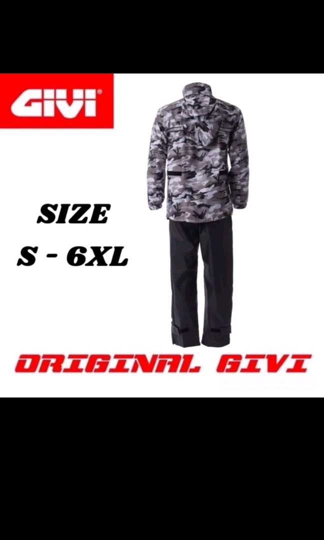 Givi camo raincoat new arrivals