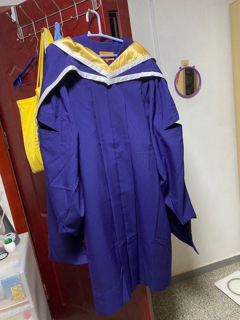 Graduation gown NUS, Women's Fashion, Dresses & Sets, Evening dresses