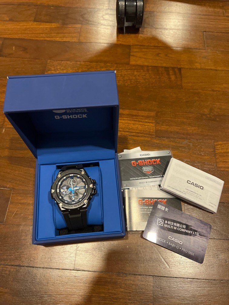 Casio g shock blue note outlet