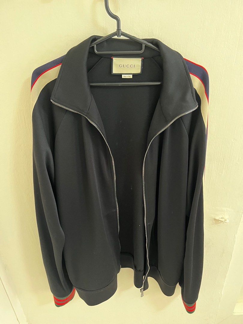 GUCCI Jersey Jacket size L Luxury Apparel on Carousell