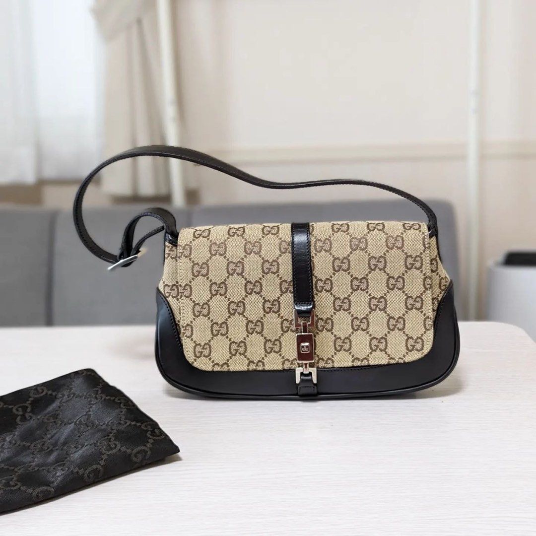Vintage Gucci Baguette Bag, Luxury, Bags & Wallets on Carousell
