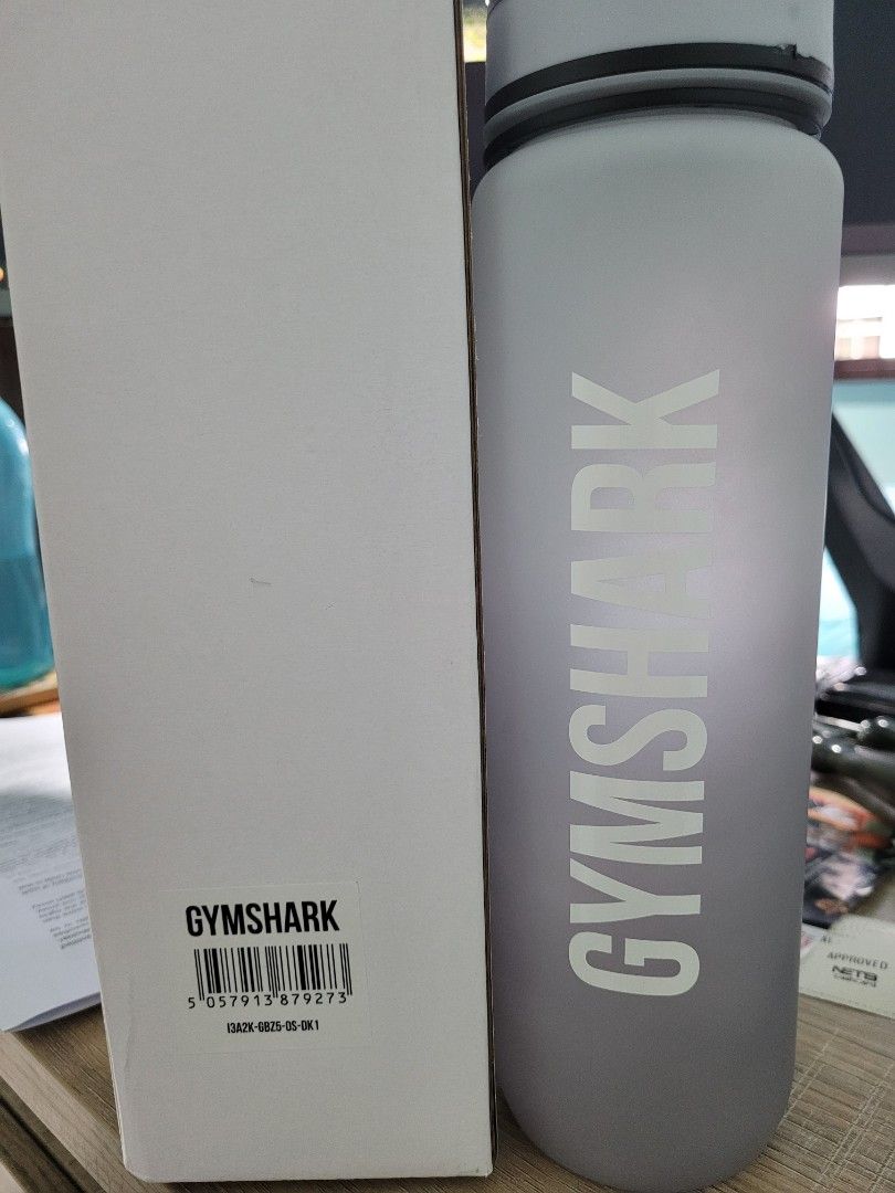Gymshark Sports Bottle - River Stone Grey/Drift Grey