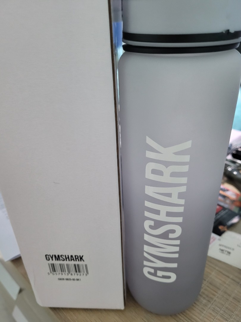 Gymshark Sports Bottle - River Stone Grey/Drift Grey