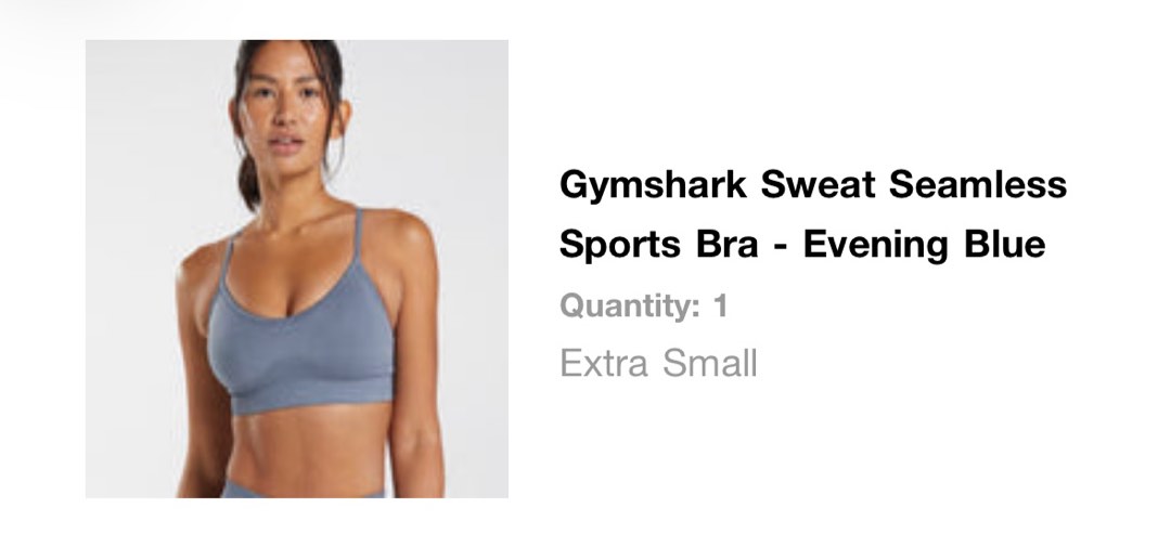 Gymshark Sweat Seamless Sports Bra