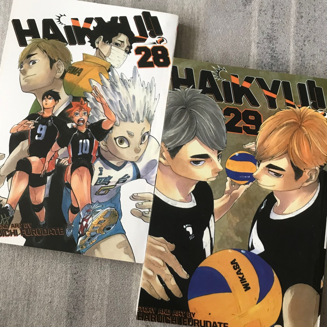 Haikyuu!! Manga, Hobbies & Toys, Books & Magazines, Comics & Manga on