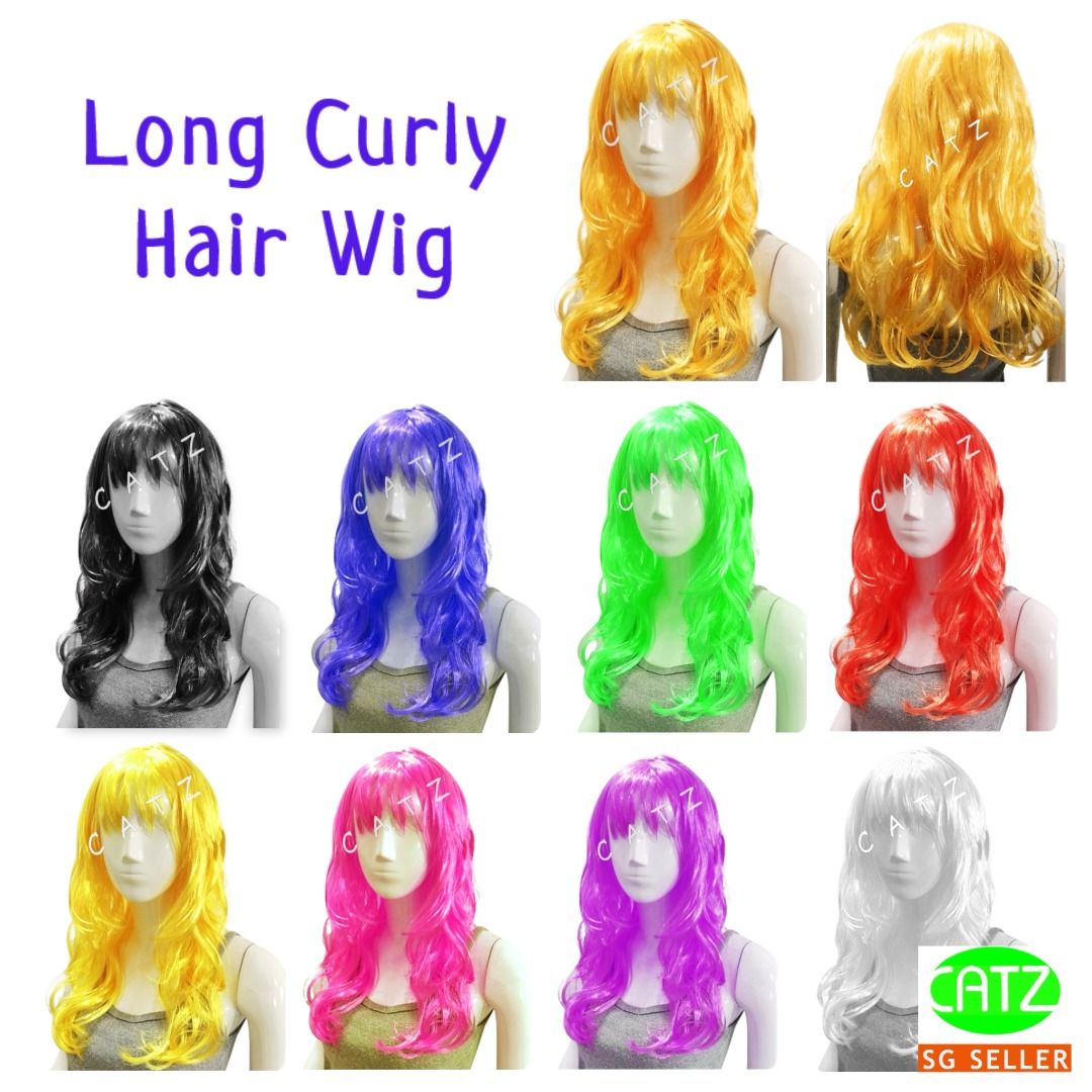 Hair Wig Long Curly Hair Party Wig Accessories