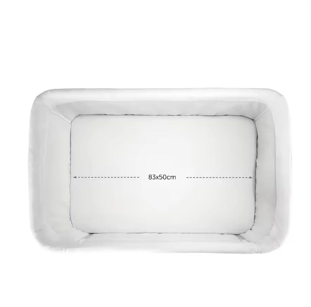 Hauck Face To Me 2 Bedside Cot with AntiReflux Position & Adjustable