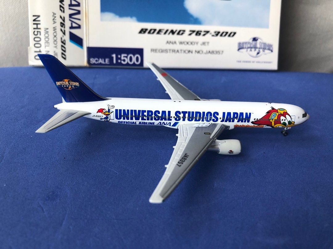 ANA BORING 767-300 Woody Jet 1:500 - 航空機・ヘリコプター