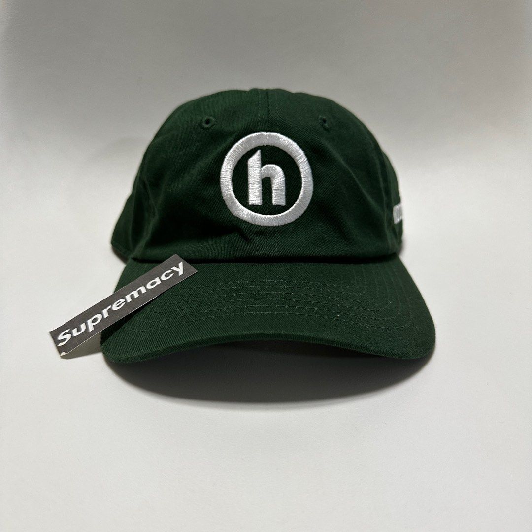 hidden ny H Logo Dad Hat Black/Green - キャップ