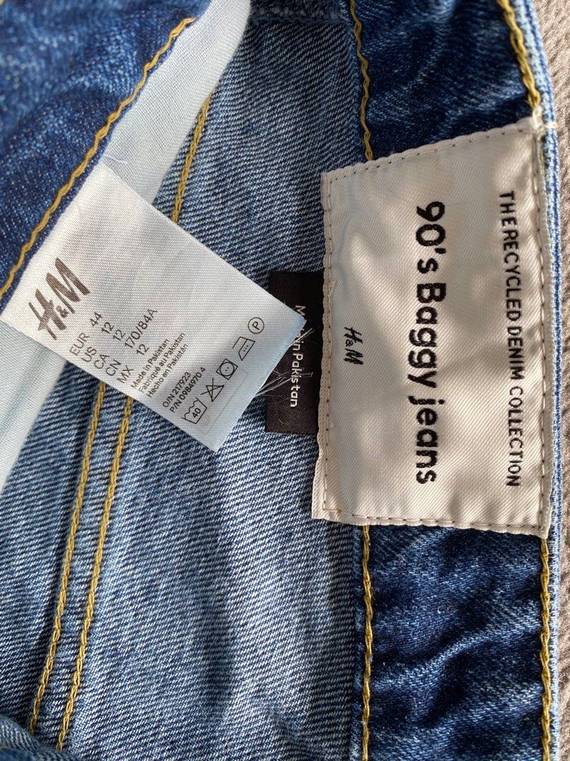 H&M 90S Baggy Jeans (Negotiable), Women'S Fashion, Bottoms, Jeans &  Leggings On Carousell
