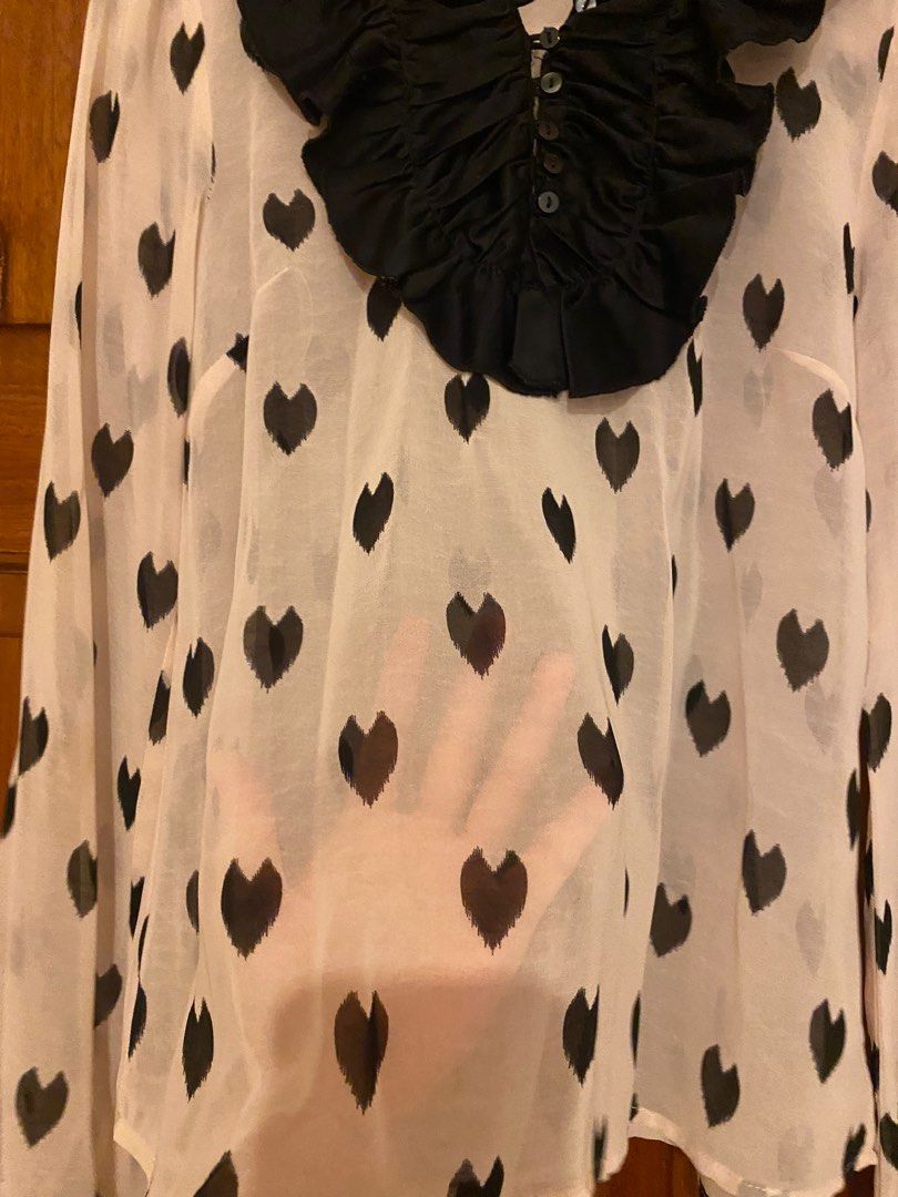 Heart new arrivals blouse h&m