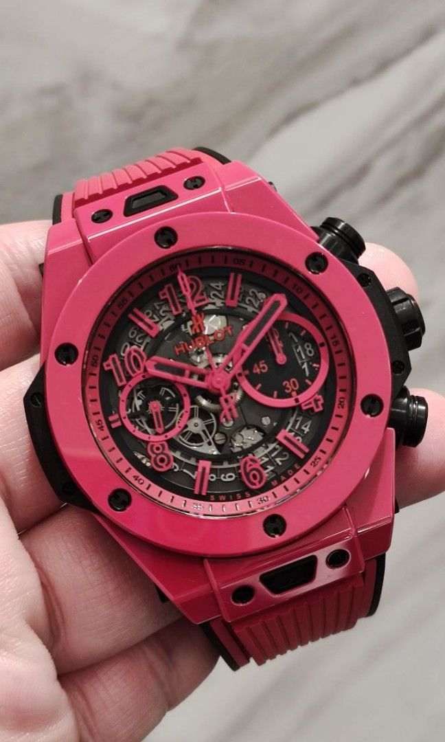 Hublot unico deals red magic price