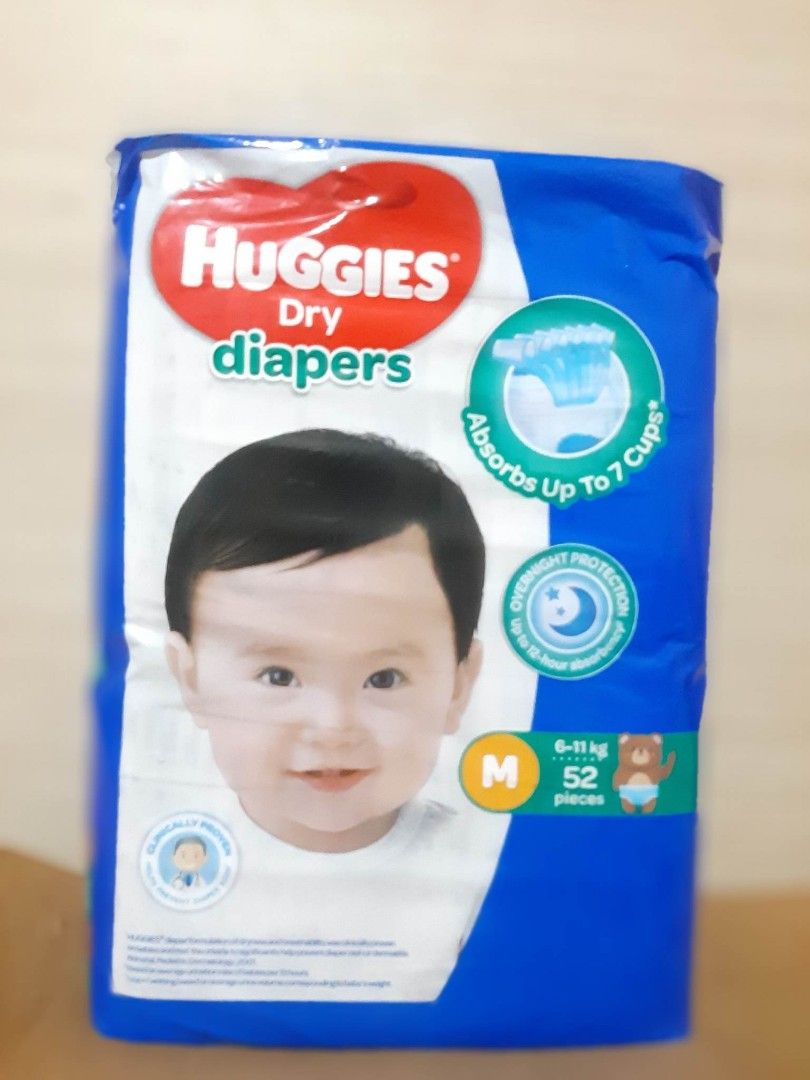 HUGGIES DRY MEDIUM TAPE 52PCS. (Category: Diapers & Baby Wipes) located in Manila. Submitted by sweetieteapascua (Listing ID 1244254073, Image 1). Description: HUGGIES MEDIUM TAPE 52PCS-450 MANUFACTURED DATE 2022 EXPIRATION DATE 2025 PAYMENT-COD, GCASH, BANKTRANSFER CLICK THE LINK DIRECT TO MY MESSENGER FOR FASTER TRANSACTION 🙂 https://m.me/sweetietea.pascua.