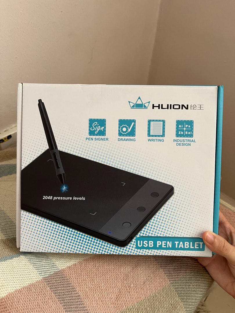 Huion Model H420 USB pen tablet, Computers & Tech, Laptops & Notebooks