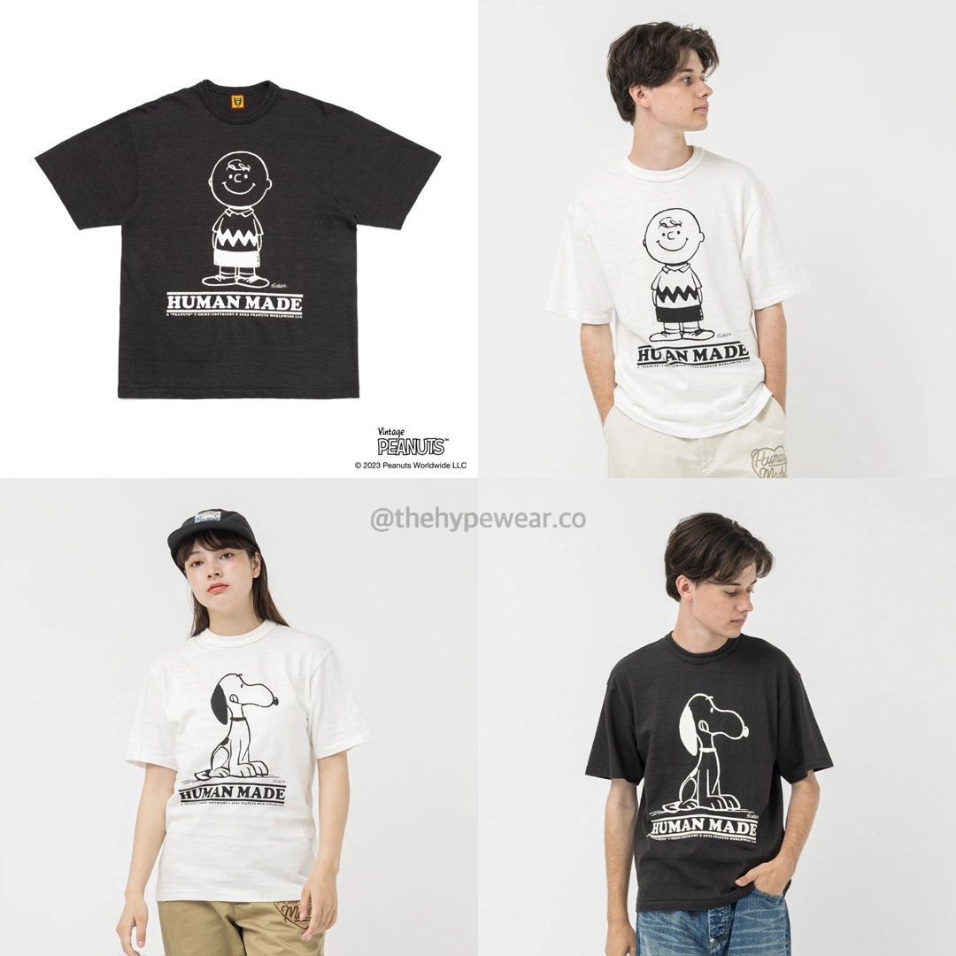 Human Made x Peanut Tshirt, Men's Fashion, Tops & Sets, Tshirts