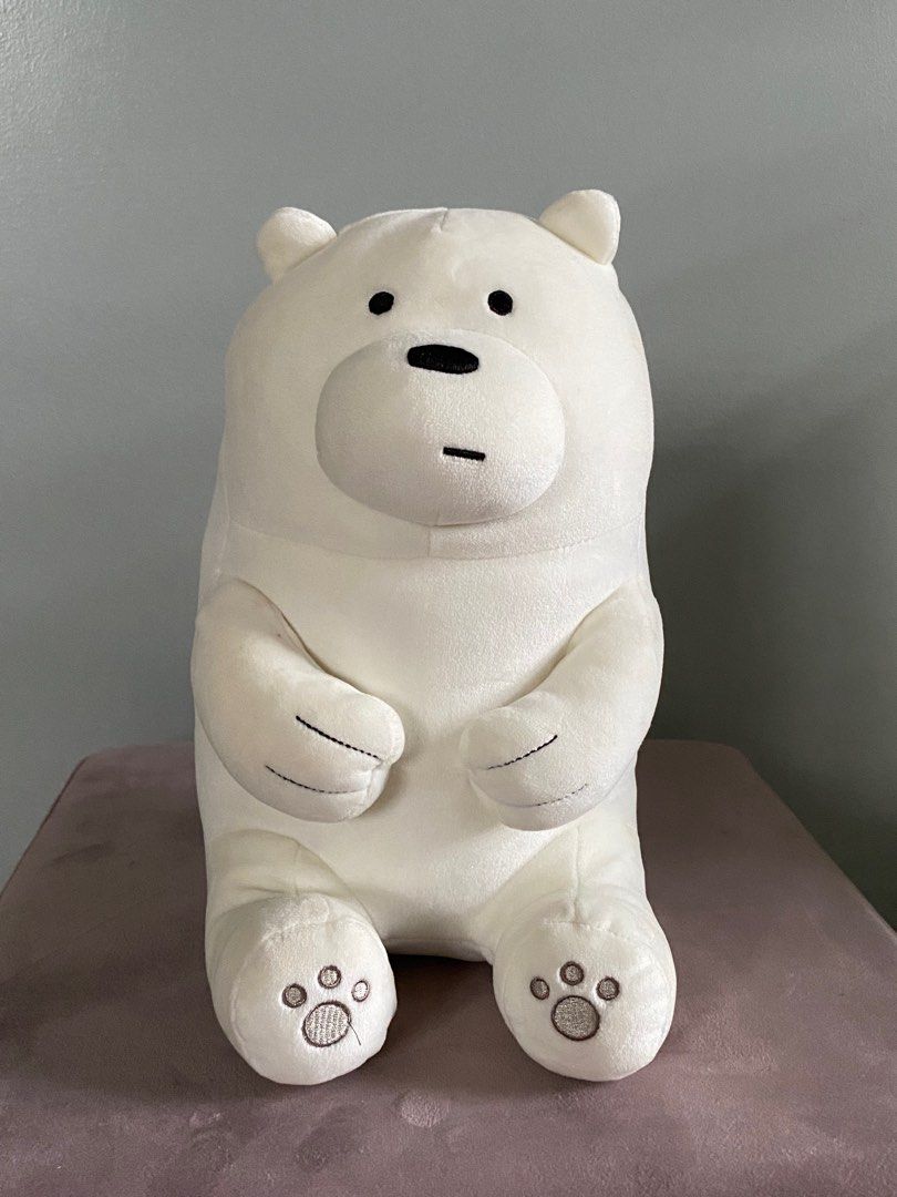 Ice bear stuffed toy miniso price top