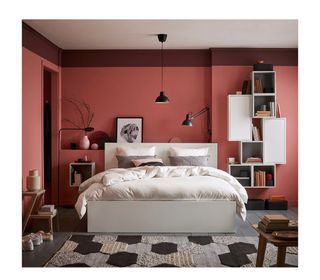IKEA雙人加大窗框 + LÖNSET雙人床底板條+ 贈兩個破萬床墊+保潔墊  預售 歡迎來看床