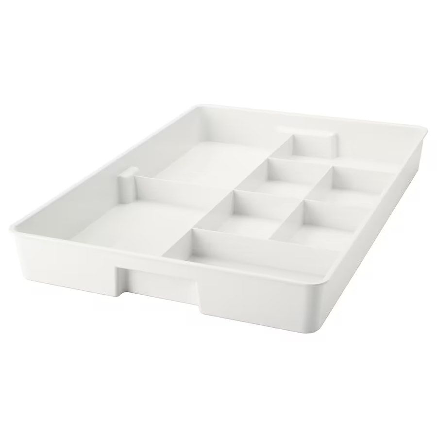 IKEA drawer organiser compartment kuggis (8 compartment, white