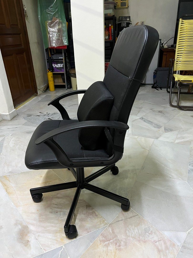 Ikea Renberget + Lumbar Support, Furniture & Home Living, Furniture