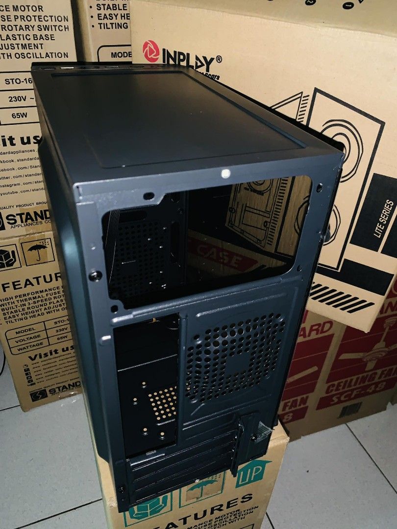 Inplay Wind 05 Micro Mini ATX Tempered Glass PC Case Black (Category: Computer Parts) located in Makati City. Submitted by techubstoreandaccessories (Listing ID 1244236458, Image 3). Description: Inplay Wind 05 Micro Mini ATX Tempered Glass PC Case Black On Hand Ready to Ship/Pick-Up‼️ DETAILS: ✅Actual picture posted. ✅BRAND NEW & ORIGINAL. ✅7 days replacement with warranty. (Terms and conditions apply). ✅With Sales Invoice (BIR REGISTERED) and W