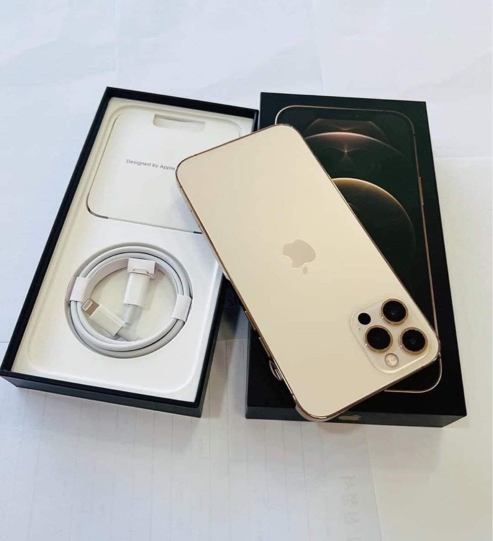 iPhone 12Pro 128gb (Category: iPhone 12 Series) located in Manila. Submitted by TekiCashGadgetsph (Listing ID 1244191701, Image 2). Description: (FU) Openline any sim work - original IPhone not fake Box and cord 2ndhand (slightly used) Good as new not abused! Presentable •Original Lcd • no issue hidden issues • no apple id / iCloud id • Good batthealth • Good cam front/back • Good Performance • Good face id • Good use / plug & play ! • True-tone 