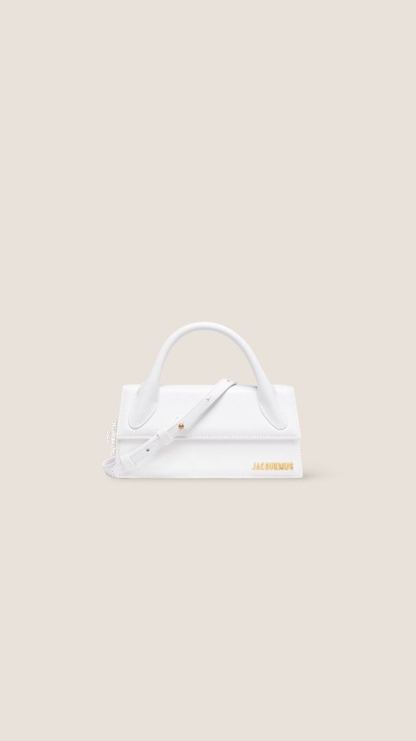 Jacquemus Le Chiquito Long (Preorder) (Category: Luxury Bags & Wallets) located in Manila. Submitted by designerarchives.ph (Listing ID 1244253455, Image 2). Description: - 22 x 10.5cm - adjustable & removable strap - complete Eta: 15 days 50% dp required Buyer will shoulder local sf Shipping: NCR - Grab/Lalamove Provincial - LBC.