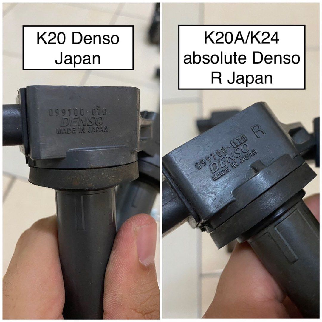 Jdm k20a k24a denso r ignition coil plug pnp k20z k series coil on plug