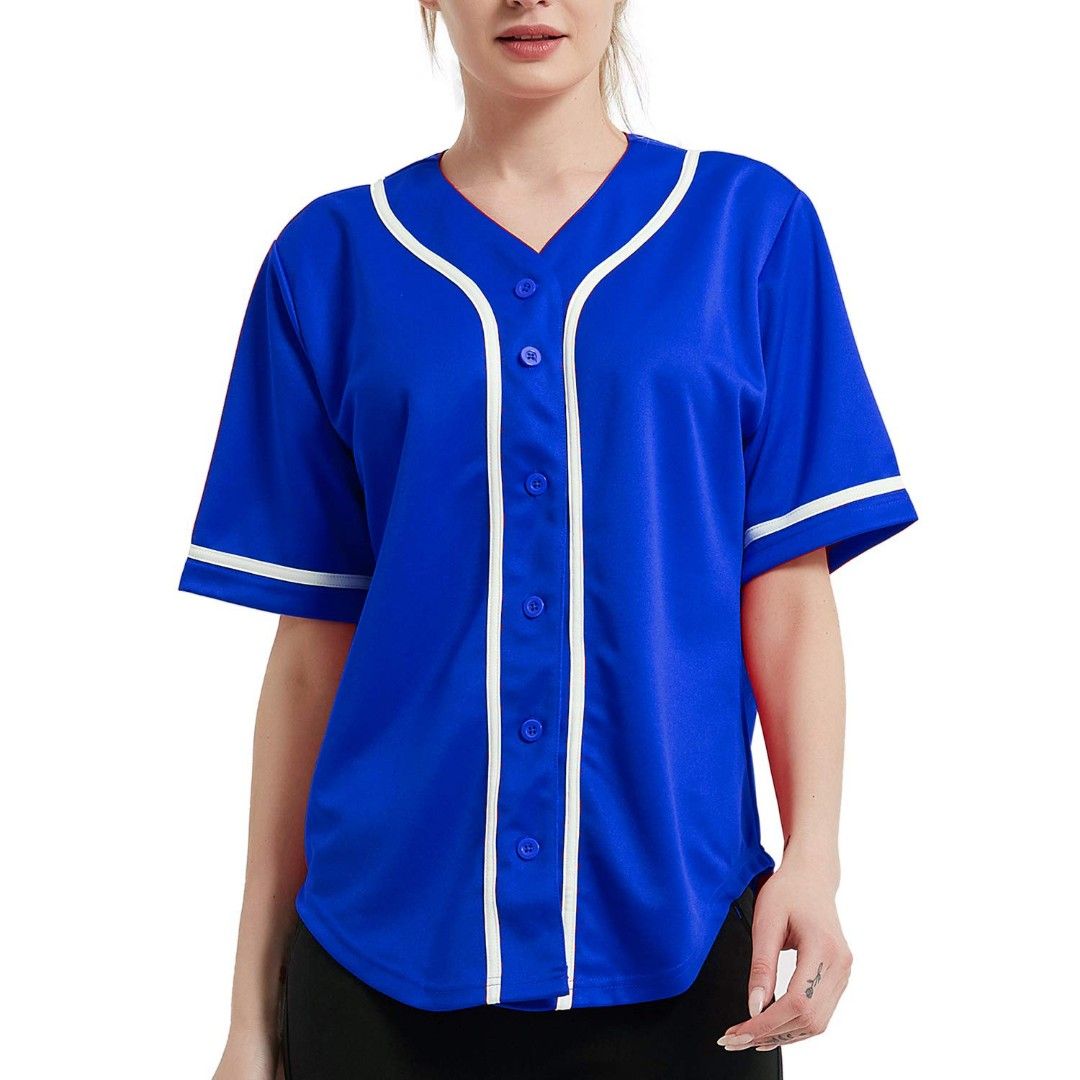 Jersey baseball polos Fesyen Pria Pakaian Atasan di Carousell